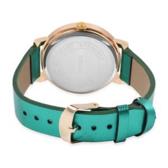 STRADA watch with beaded bracelet set. - Picture 2 of 4